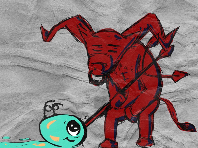 Minotaur and Friend